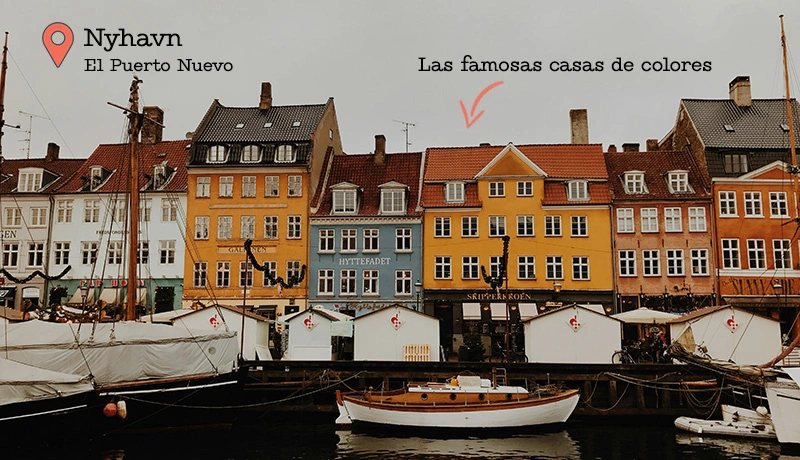 Imagen del Puerto Nuevo de Copenhague, Nyhavn
