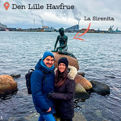 La Sirenita de Copenhague, la escultura más famosa de la ciudad