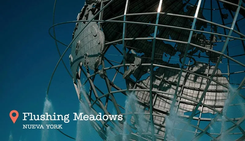 La Unisfera en Flushing Meadows, Queens