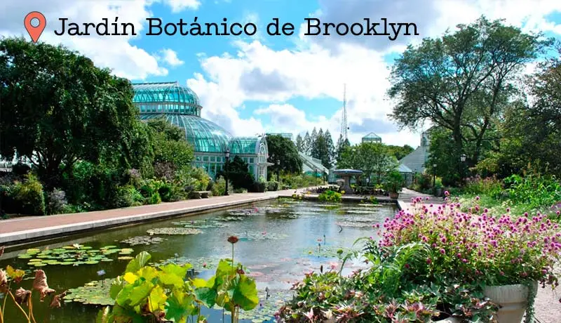 Jardín Botánico de Brooklyn, uno de los mejores parques de Nueva York