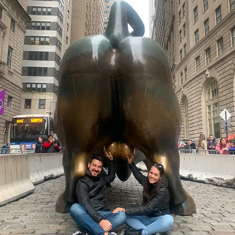 Charging Bull en Wall Street, Nueva York