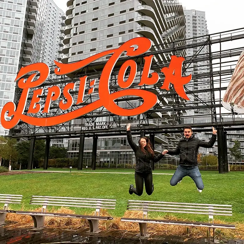 Cartel Pepsi-Cola en Long Island City, Queens