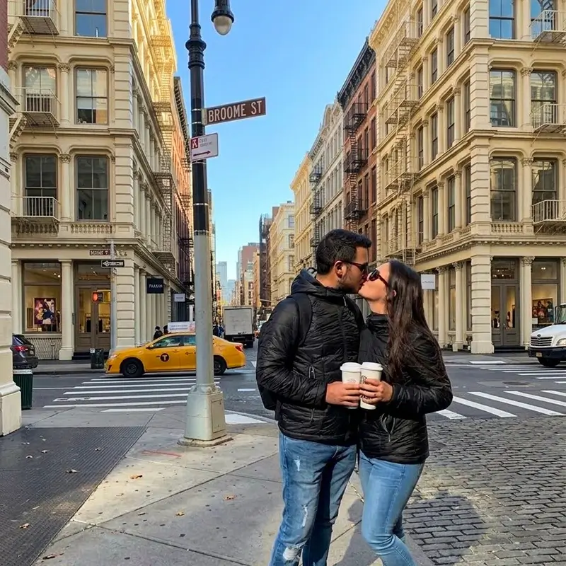 Broome Street en SoHo, Nueva York