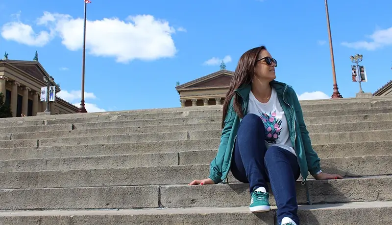 Las Rocky Steps del Philadelphia Museum of Art, en Filadelfia