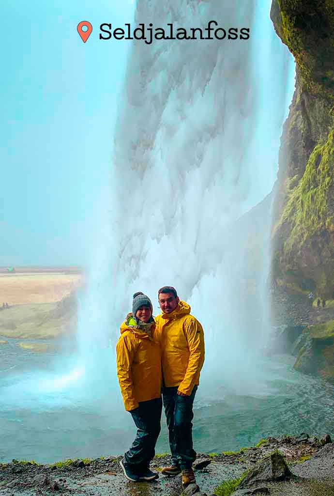 Cascada Seljalandsfoss de Islandia