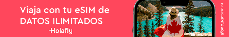 Descuento en tarjeta eSIM para viajar a Canada