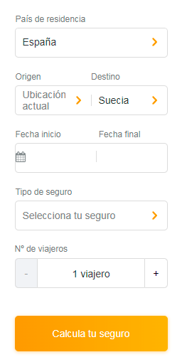 Seguro de Viaje IATI para Suecia