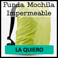 La funda para mochila te será muy útil si llueve en Copenhague