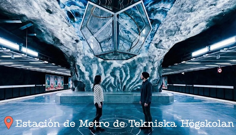 Estación de Metro Tekniska Hogskolan Juegos Olimpicos
