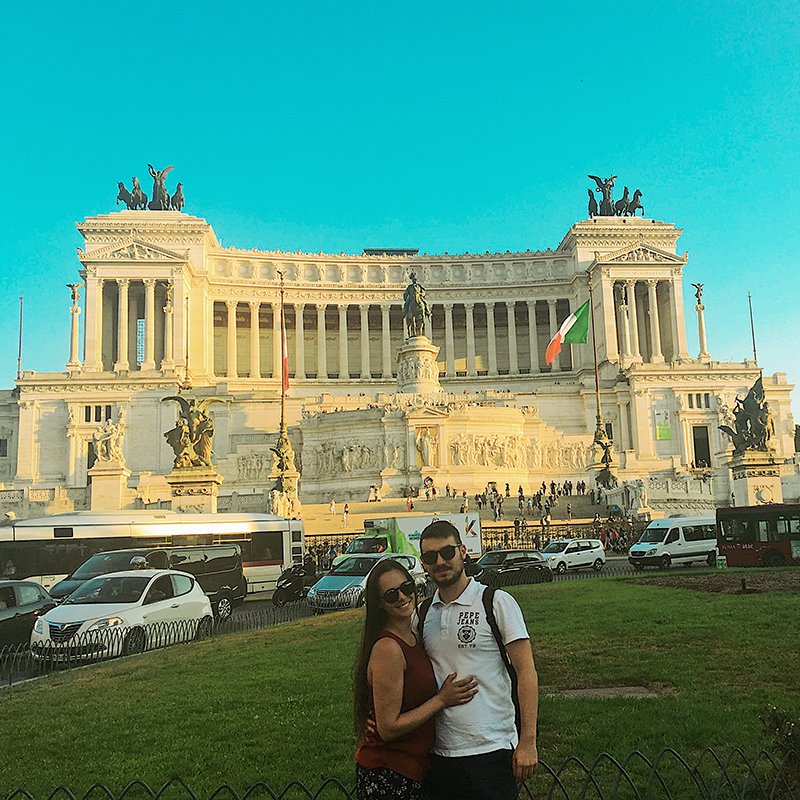 Monumento a Vittorio Emanuele II en Piazza Venezia, Roma