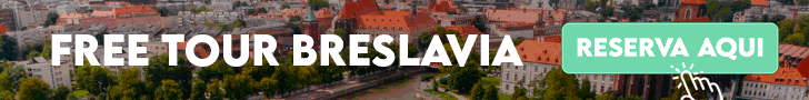 Banner para reservar un Free Tour por el Casco Antiguo de Wroclaw