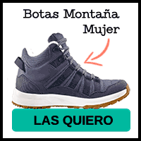 Botas senderismo trekking mujer Decathlon Islandia