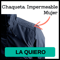 Chaqueta impermeable y cortavientos mujer Decathlon Islandia