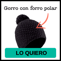 Gorro con forro polar Decathlon Islandia