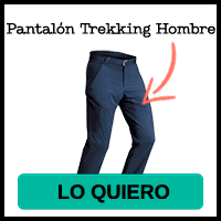 Pantalón trekking hombre Decathlon Islandia