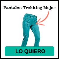 Pantalón trekking mujer Decathlon Islandia