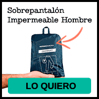 Sobrepantalón impermeable hombre Decathlon Islandia