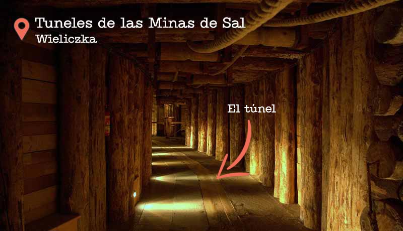 Túneles de las Minas de Sal de Wielitzka
