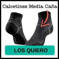 Calcetines de Media Caña Decathlon Islandia