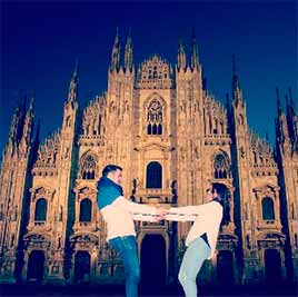 Foto en Nuestro Instagram del Duomo de Milán
